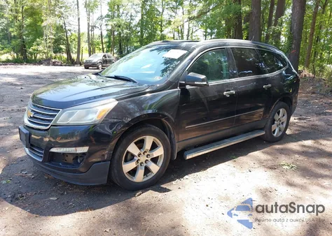 2014 Chevrolet Traverse Ltz из США, поврежденный, VIN 1GNKVJKD2EJ267956